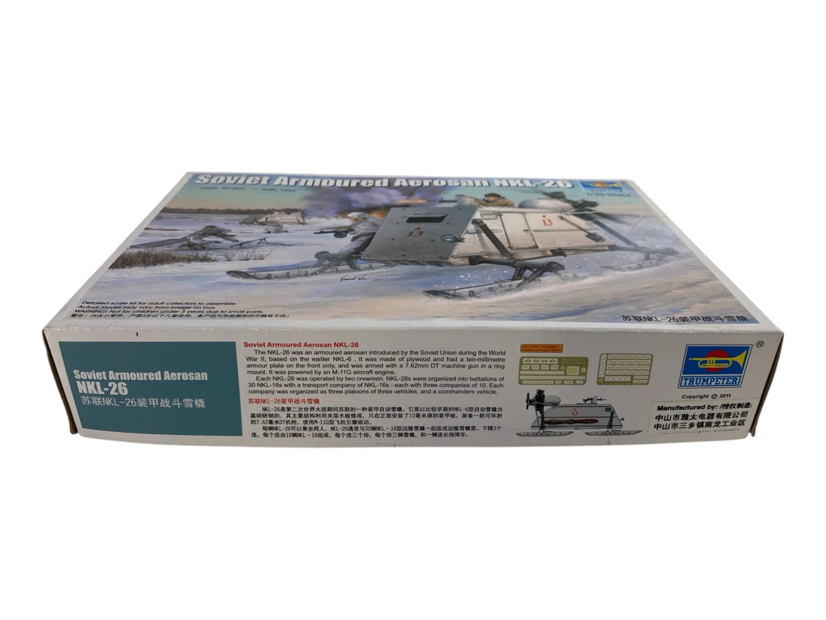 Trumpeter 1:35 Soviet NKL-26 Armoured Aerosan 02321