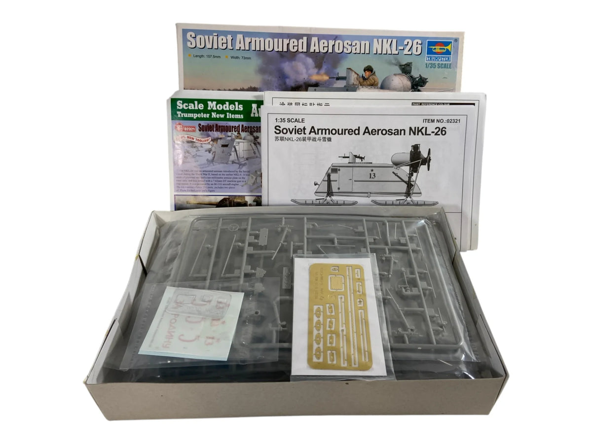 Trumpeter 1:35 Soviet NKL-26 Armoured Aerosan 02321