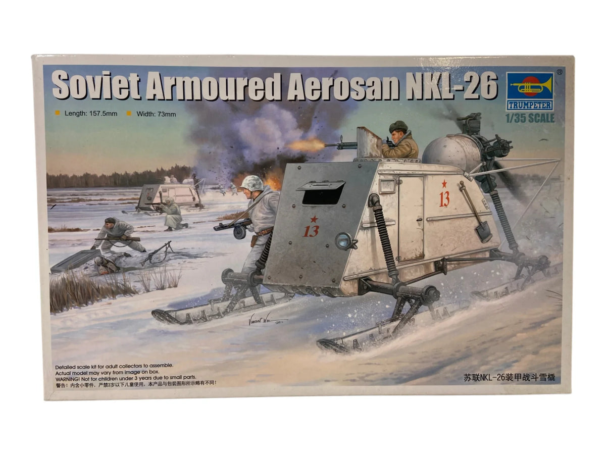 Trumpeter 1:35 Soviet NKL-26 Armoured Aerosan 02321