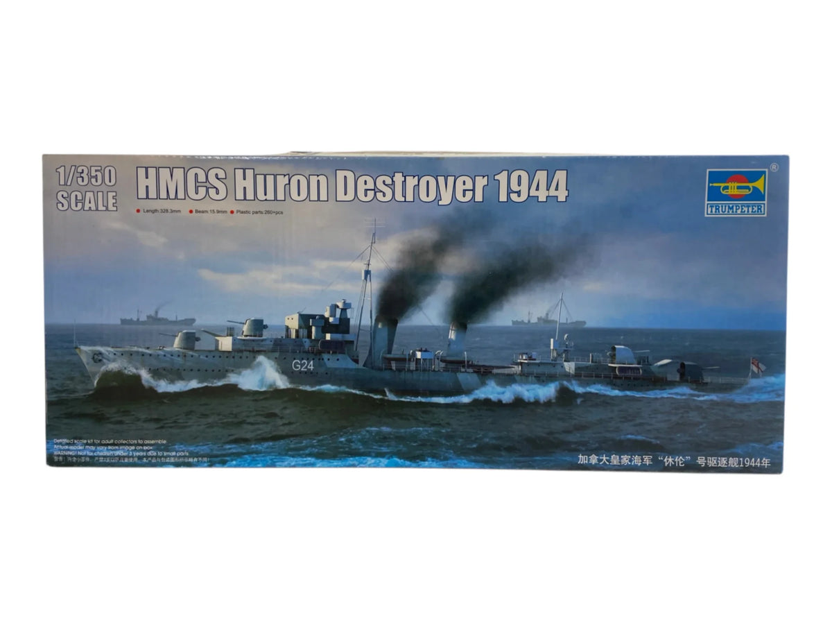 Trumpeter 1:350 HMCS Huron Destroyer 1944 05333