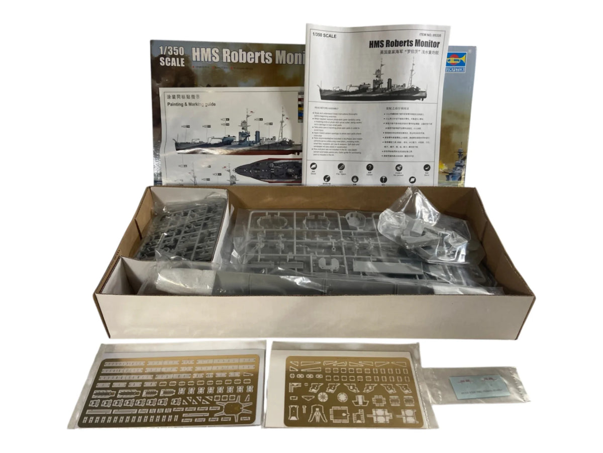 Trumpeter 1:350 HMS Roberts Monitor 05335
