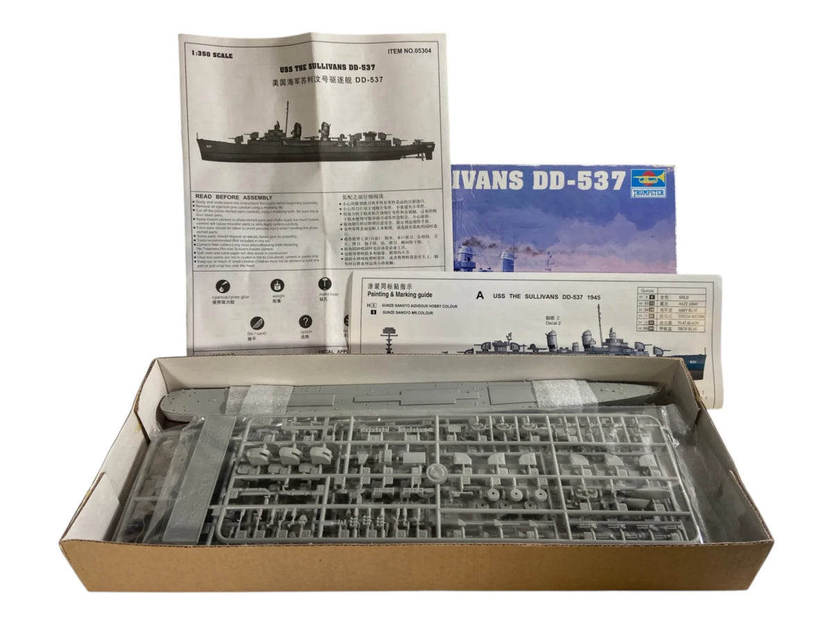 Trumpeter 1:350 USS The Sullivans DD-537 05304