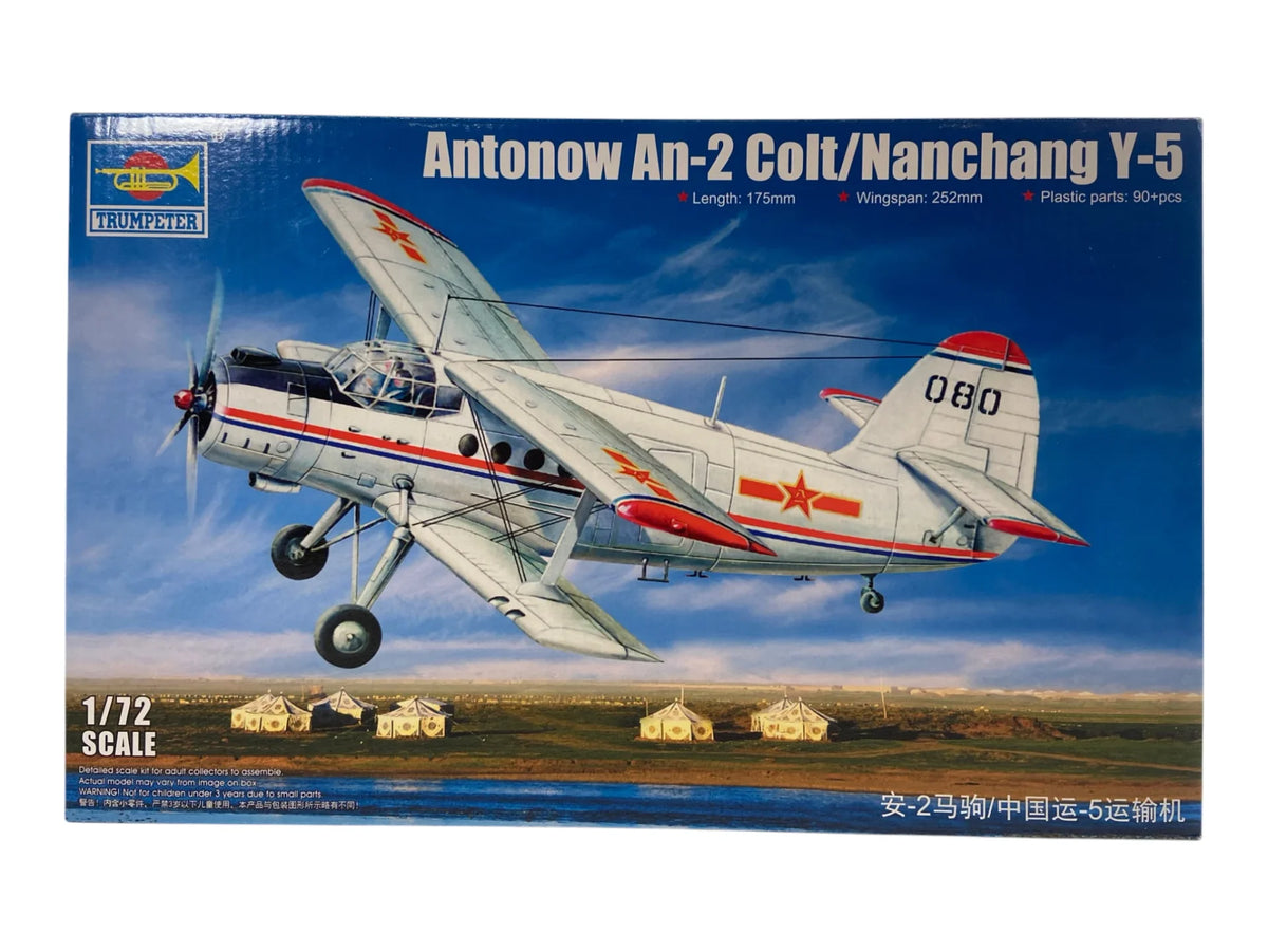 Trumpeter 1:72 Antonov An-2 Colt / Nanchang Y-5 01602