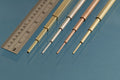 Albion Alloys  Albion Alloys Slide Fit Brass Pack 0.4, 0.6, 0.8 & 1.0 mm SFT1