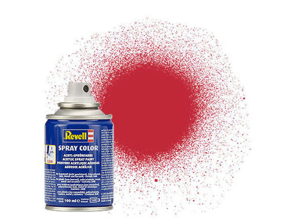 Revell  Revell Spray Color 36 – Karmijnrood, Mat 34136