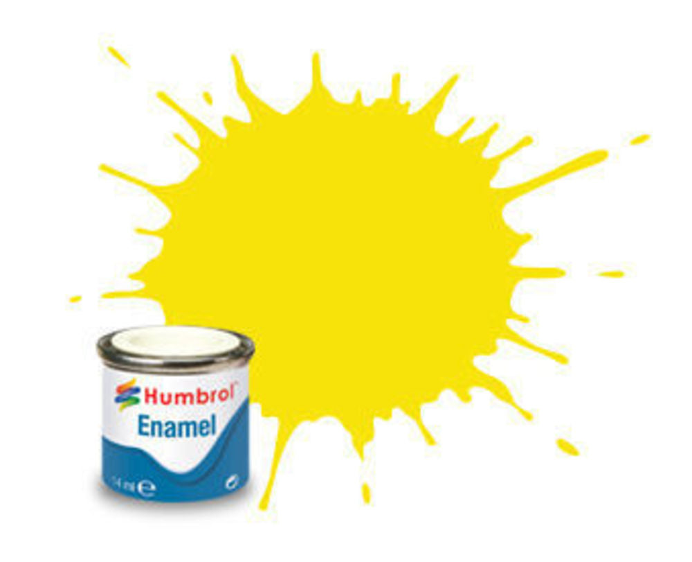 Humbrol  Humbrol Enamel 099 – Citroengeel, Mat 099