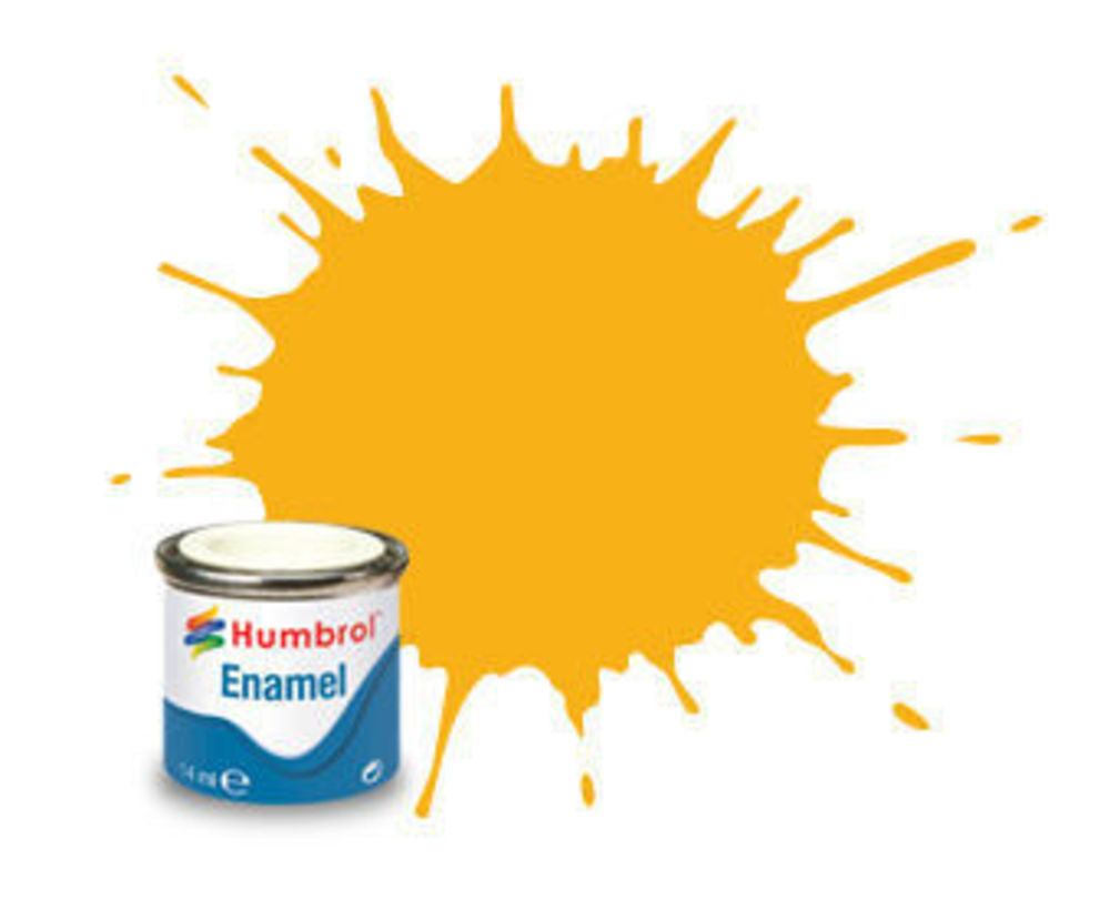 Humbrol  Humbrol Enamel 154 – Signaalgeel, Mat 154