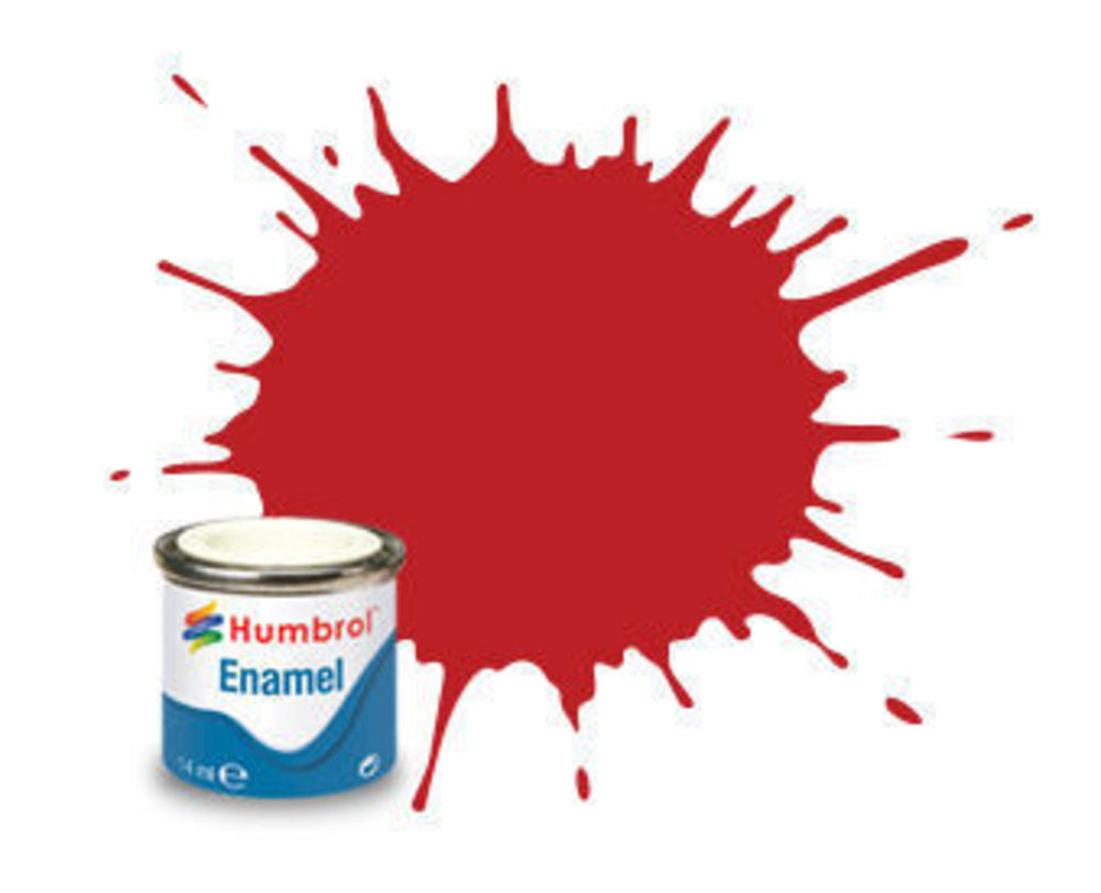 Humbrol  Humbrol Enamel 060 – Scharlaken Rood, Mat 060