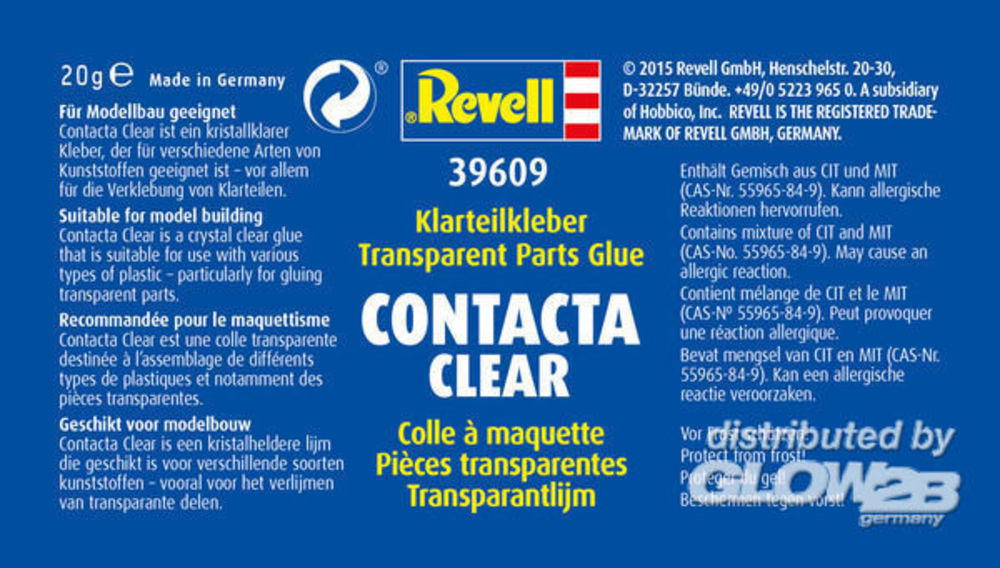 Revell  Revell Contacta Clear 20 g 39609