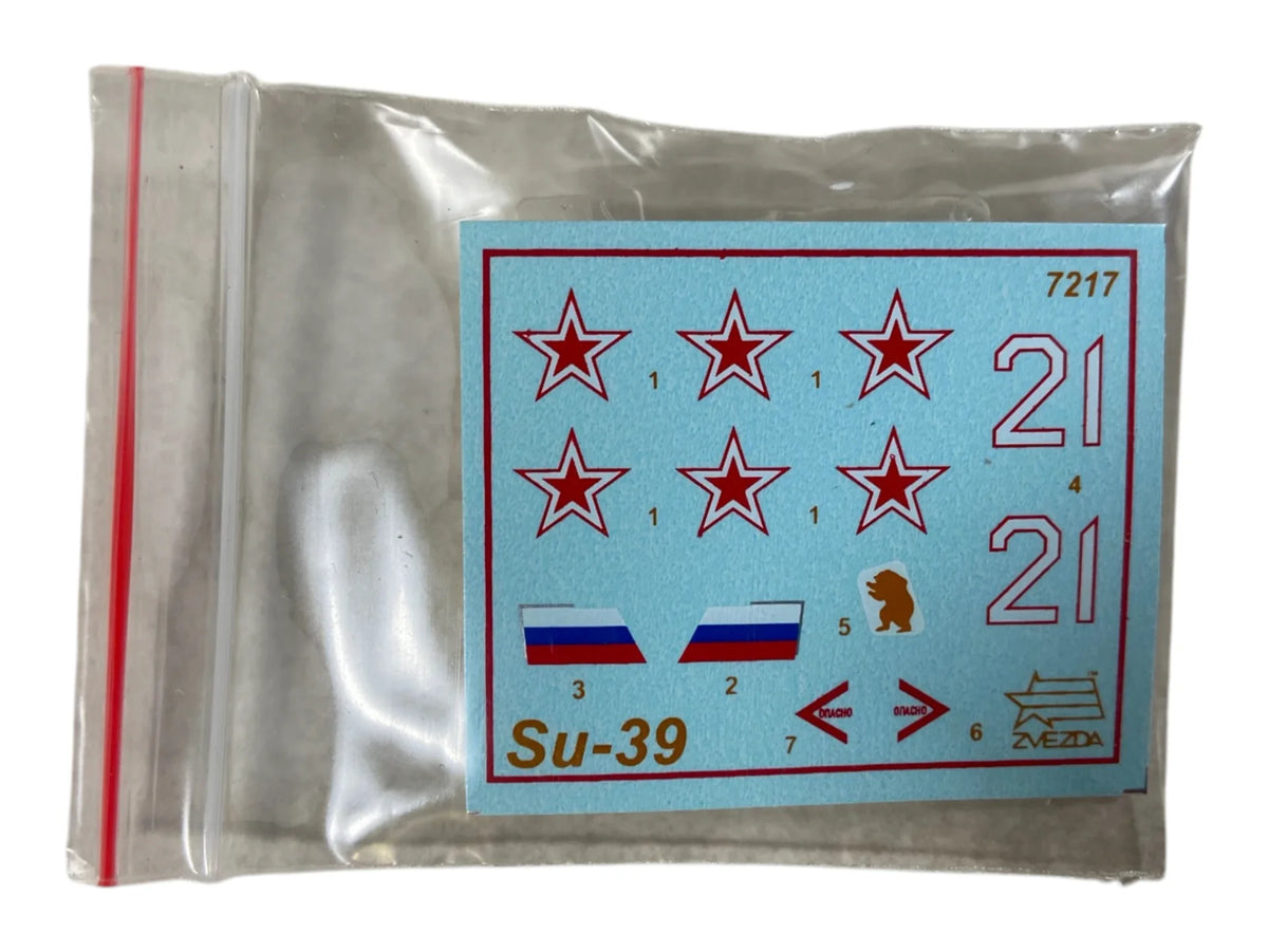 Zvezda 1:72 Su-39 Frogfoot Russian Tank Destroyer 7217
