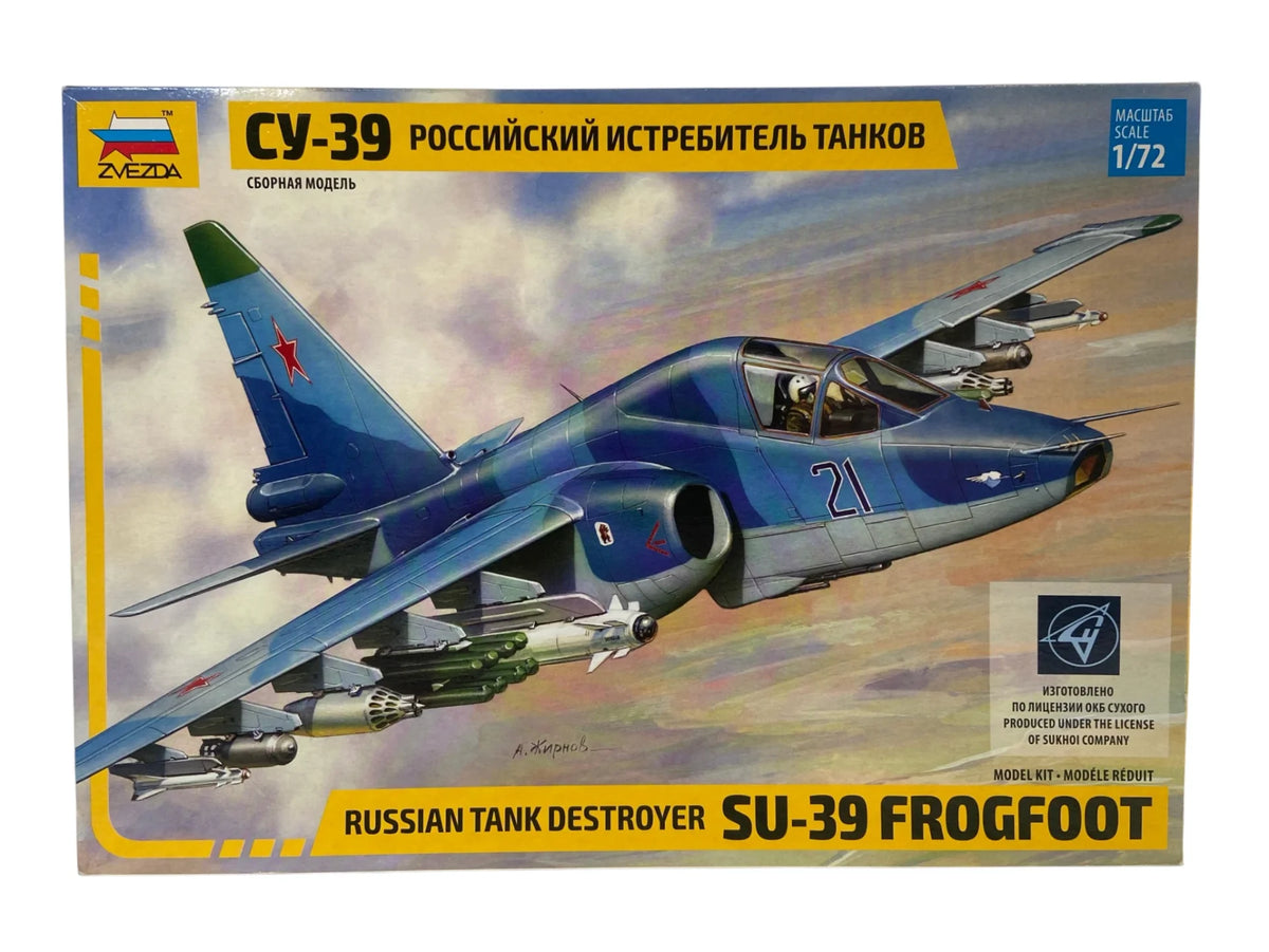 Zvezda 1:72 Su-39 Frogfoot Russian Tank Destroyer 7217